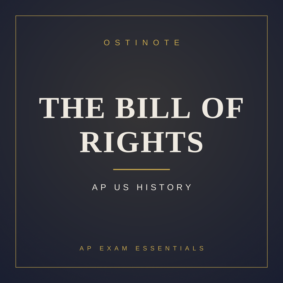 The Bill of Rights